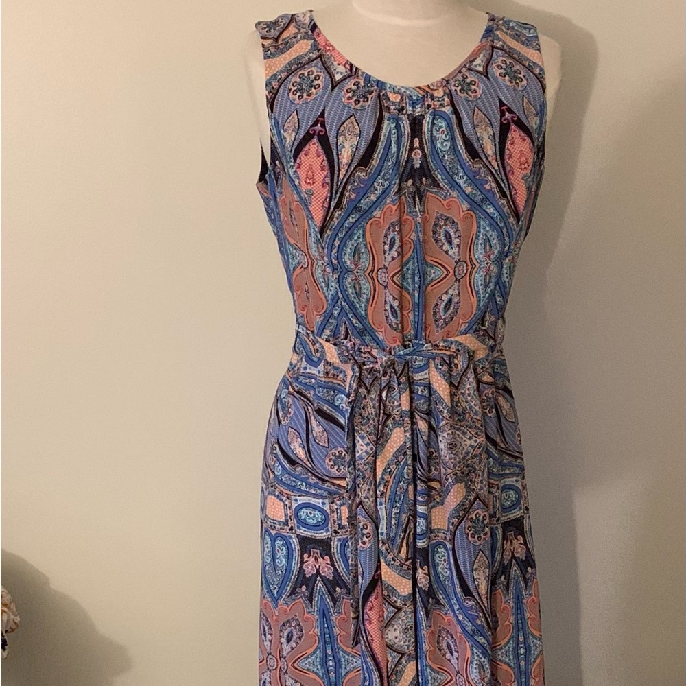 Talbots long dress. Size 10. 100% polyester.